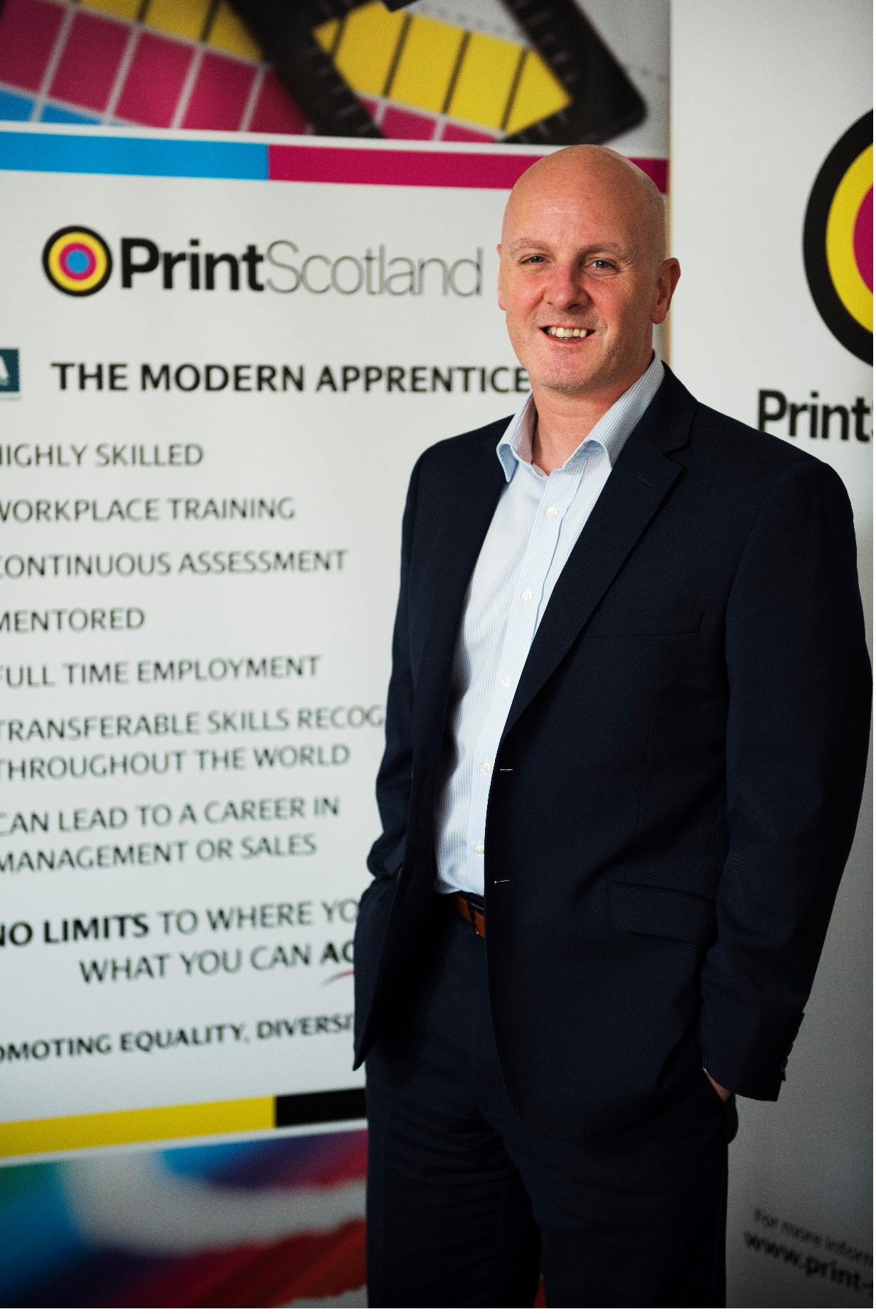 Kevin Creechan, President of Print Scotland